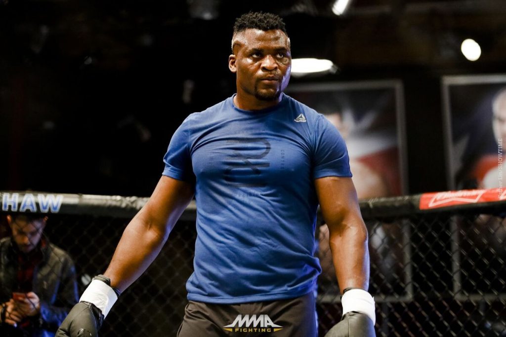 Ngannou predicts the results of upcoming fight with Joshua  