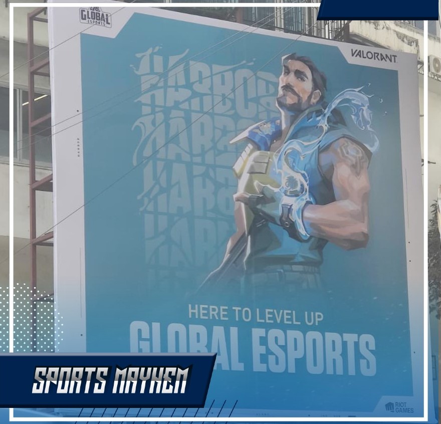 मुंबई में Global Esports को Riot गेम ने बिलबोर्ड विज्ञापन पर लगाया  