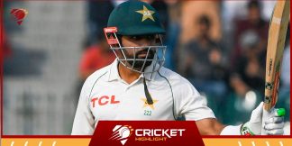 पाकिस्तान के बाबर आजम ने एक साल में 1000 टेस्ट रन पूरे किए  