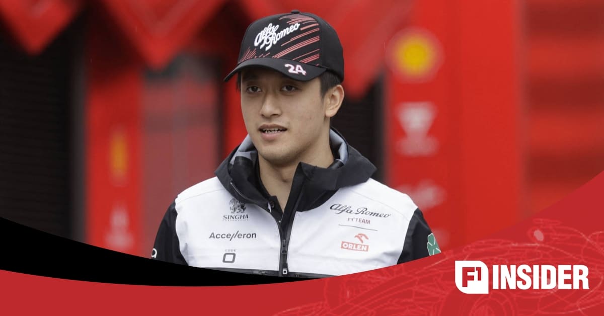 Zhou Guanyu ने F1 Contract को 2024 तक बढ़ाया  