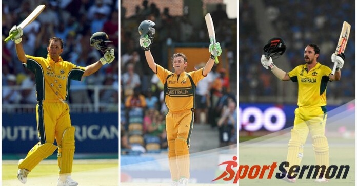 Centuries by an Australian at World Cup Finals   Centuries by an Australian at World Cup Finals