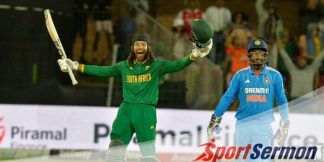 Tony de Zorzi Gets a Good Century, South Africa Beats India  