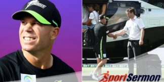 BBL 13: David Warner Steals Show with Heli Landing at SCG  