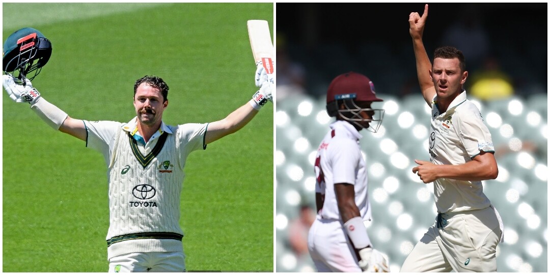 Head Century, Hazlewood Blitz Put Australia in Control  