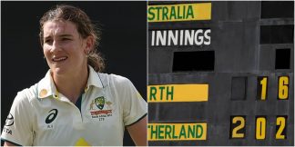 22 Year Old Sutherland Smashes Record Double Century  