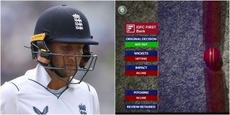 Was Joe Root LBW Out? DRS Sparks Controversy  