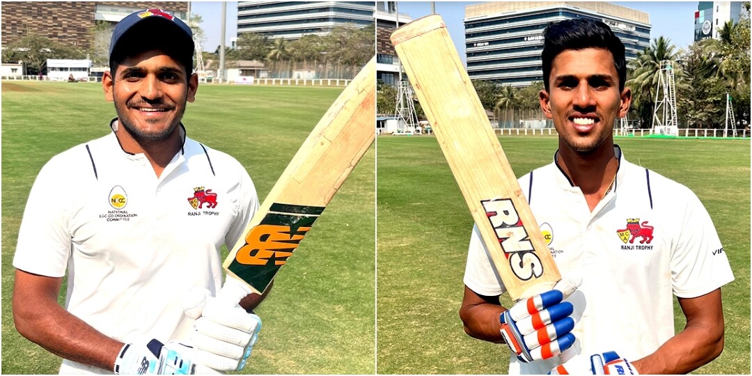 Mumbai Duo Create History in Ranji Trophy Quarterfinal   Mumbai Duo Create History in Ranji Trophy Quarterfinal