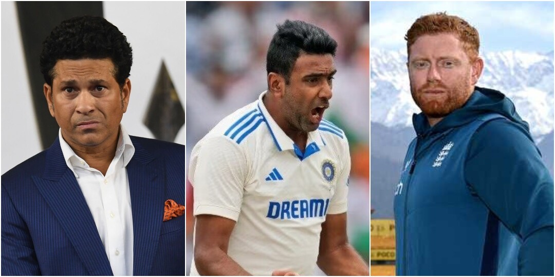 Sachin Congratulates Ashwin & Bairstow for 100th Test   Sachin Congratulates Ashwin & Bairstow for 100th Test