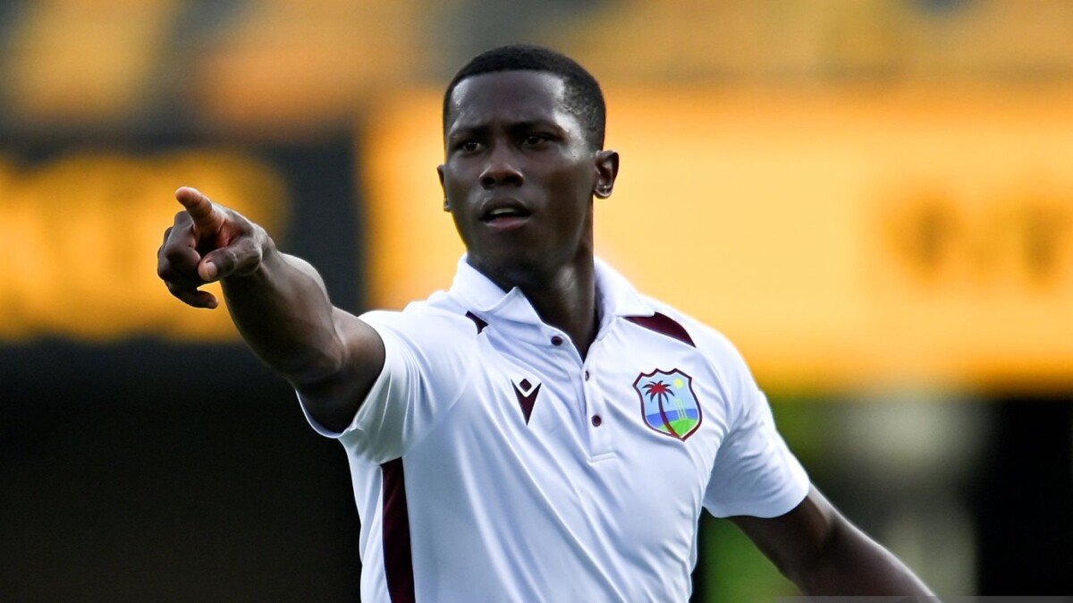 West Indies Legend Gayle Backs Joseph for T20 World Cup   West Indies Legend Gayle Backs Joseph for T20 World Cup