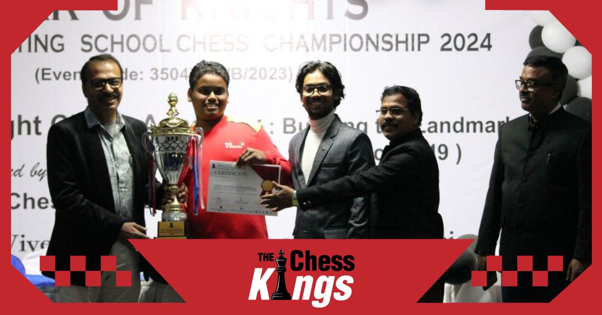सृजन साहा ने जीता स्कूल रेटिंग टूर्नामेंट  