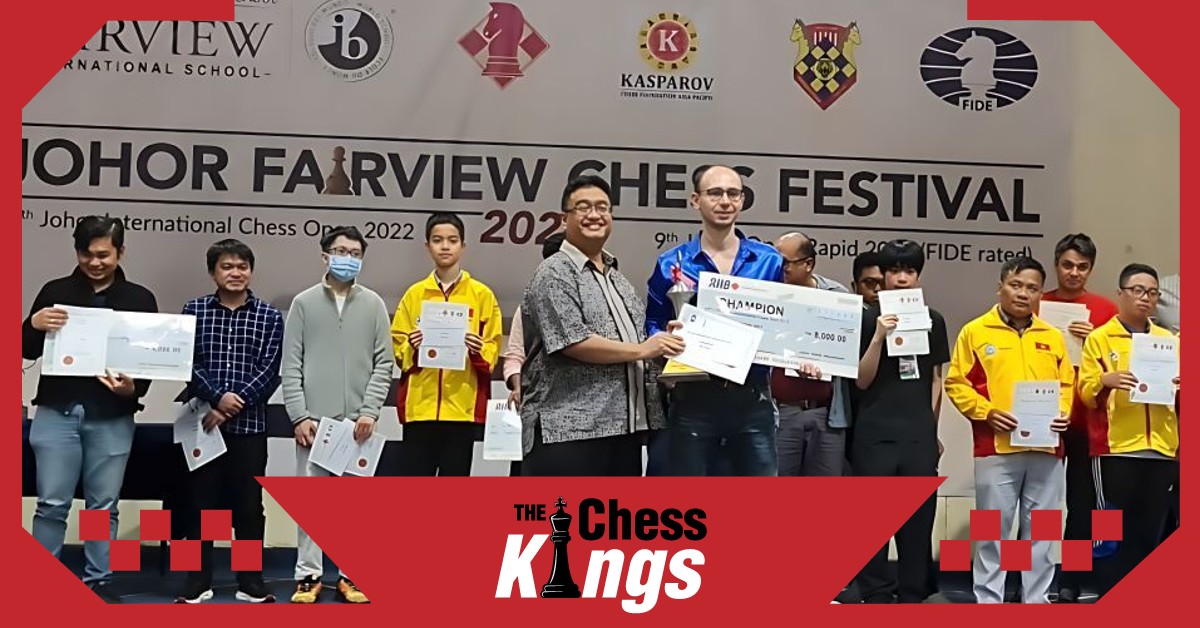 7th Johor Open 2022 के विजेता बने Vitaly Sivuk  