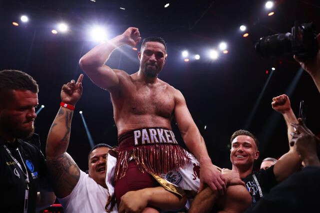 Joseph Parker wins a dominating bout against Deontay Wilder  