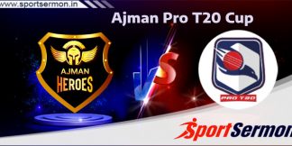 AJH vs TVS Live Score, Match 8th, Ajman Pro T20, 2023  