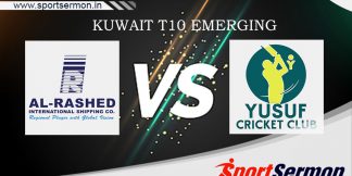 ARI vs YCC Live Score, Match 42, Kuwait T10 Emerging, 2023  