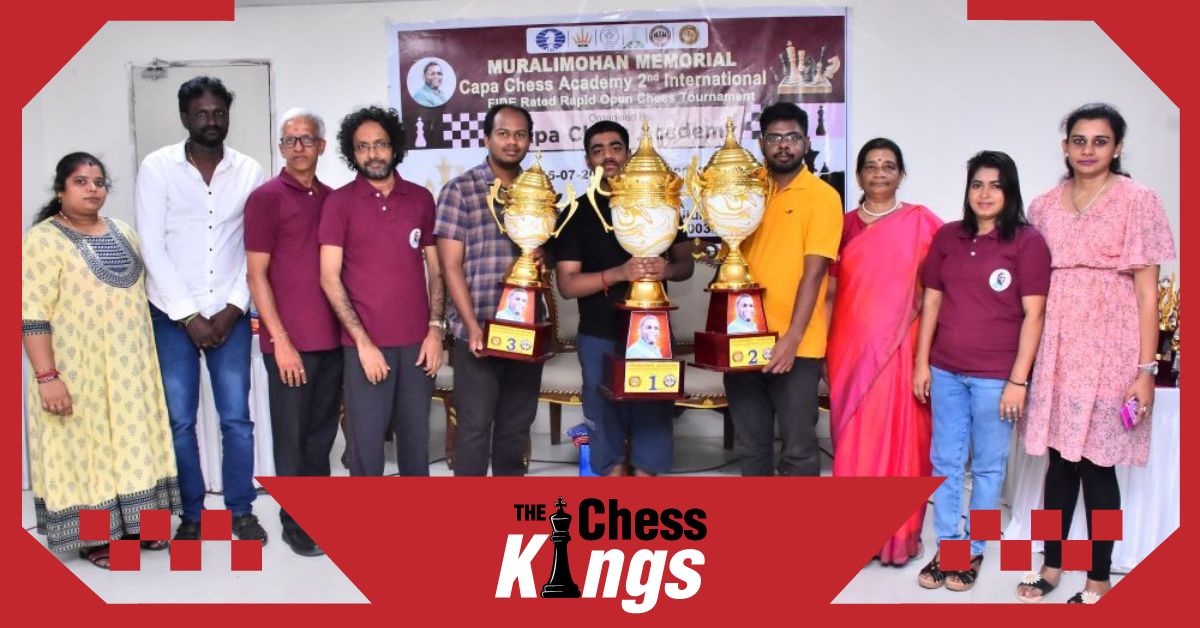 हर्ष ने जीता Academy Rapid Rating Open 2023  