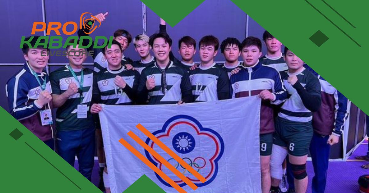 19th Asian Games के लिए Chinese Taipei Men’s Kabaddi Team  