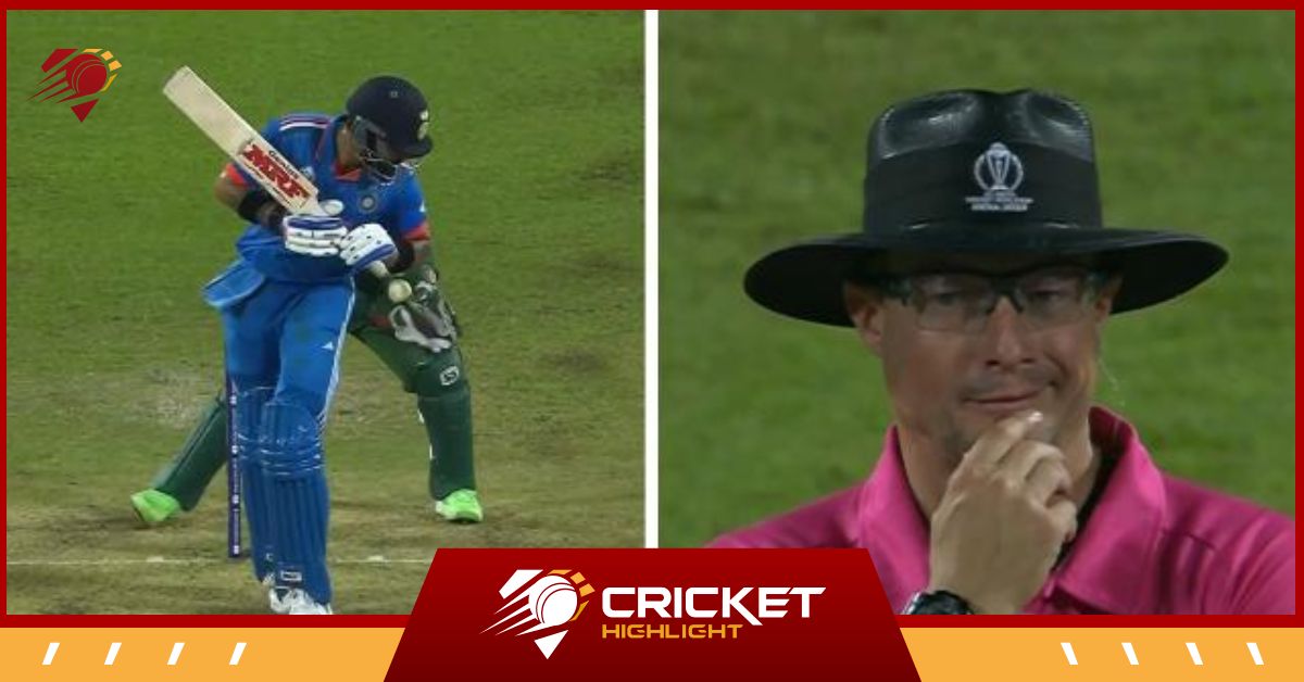 Richard Kettleborough ने गेंद को वाइड क्यों नहीं दिया?   Richard Kettleborough ने गेंद को वाइड क्यों नहीं दिया?