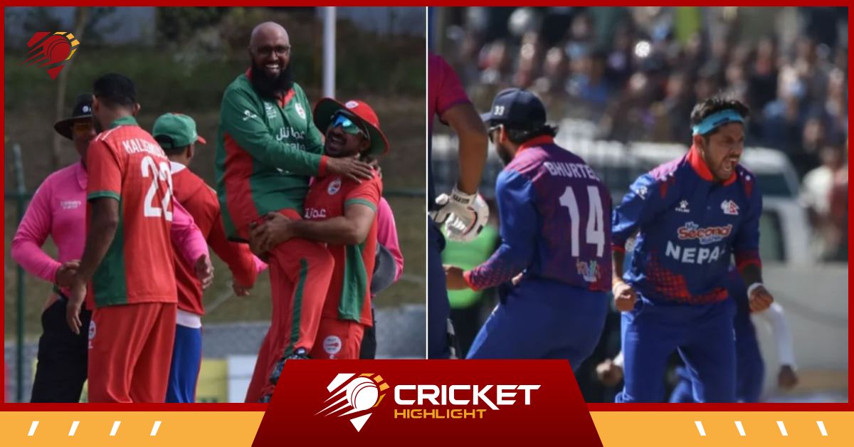 T20 World Cup 2024 के लिए नेपाल और ओमान ने किया क्वालीफाई  
