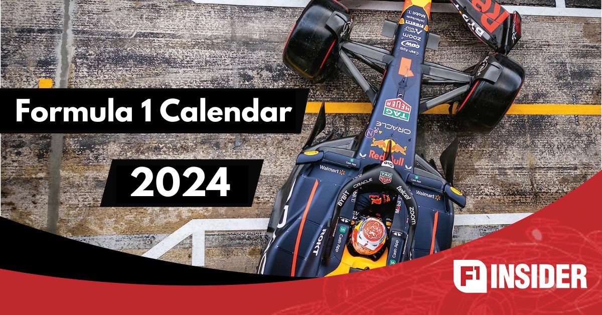 F1 2024 Calendar: रेस का पूरा schedule और तारीख जानें  