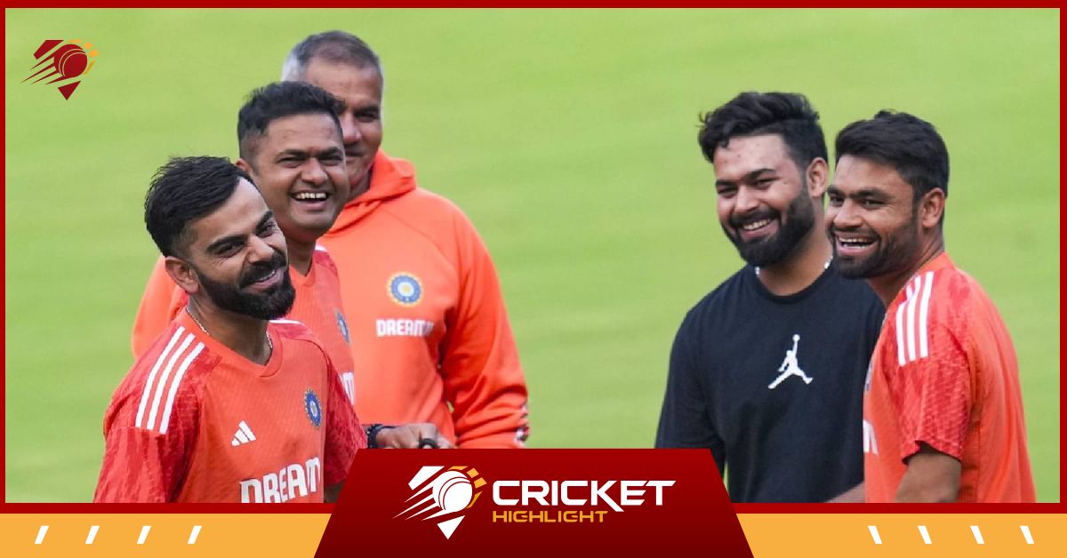 भारतीय टीम के साथ अभ्यास करते नजर आए Rishabh Pant, Video   भारतीय टीम के साथ अभ्यास करते नजर आए Rishabh Pant, Video