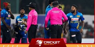 अंपायर से उलझे Wanindu Hasaranga, ICC ने कर दिया बैन  