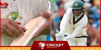 बल्ले के कारण विवादों में आए Usman Khawaja, जाने पूरा मामला  