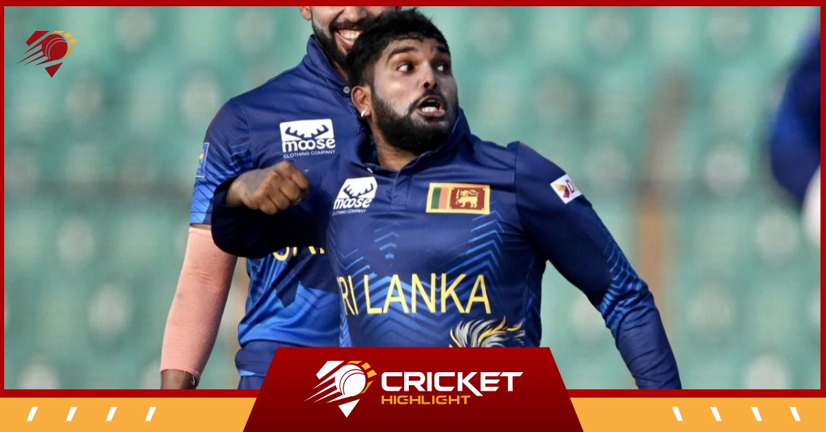 Wanindu Hasaranga 2 टेस्ट मैचों से हुए बैन, जानिए क्यों?  