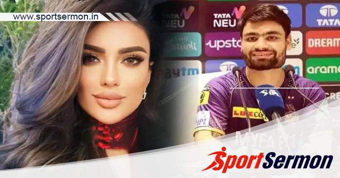 Afghan mystery Fan Girl Wazhma Ayoubi meets Rinku Singh  