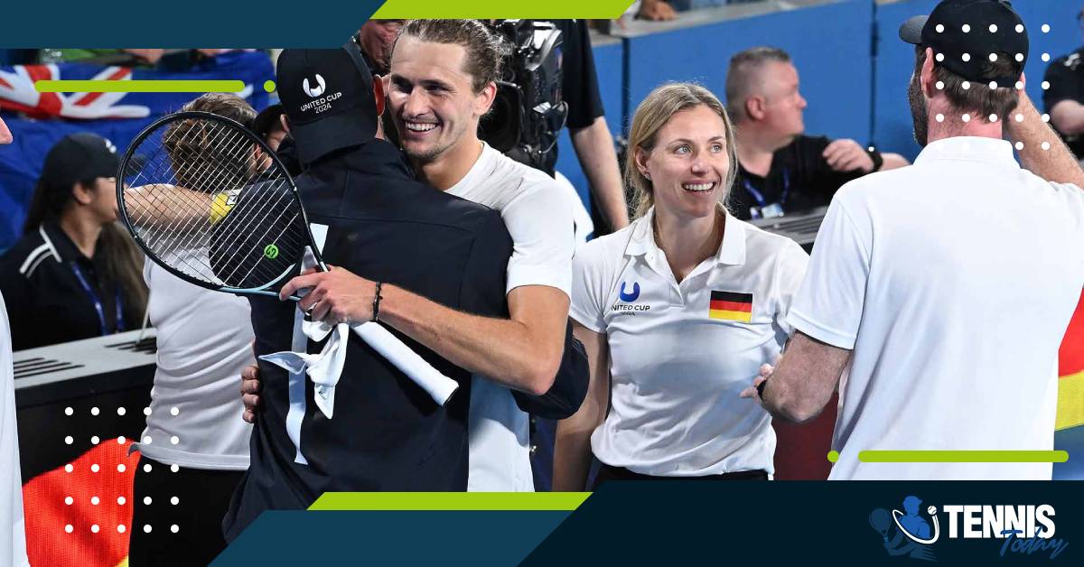 Zverev ने जर्मनी को United Cup 2024 के फाइनल में पहुंचाया  