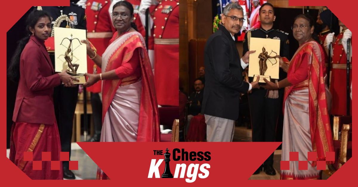 Arjuna Award से सम्मानित हुए चेस के खिलाड़ी  