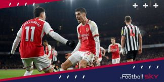 आर्सेनल ने न्यूकैसल यूनाइटेड को 4-1 से हराया  