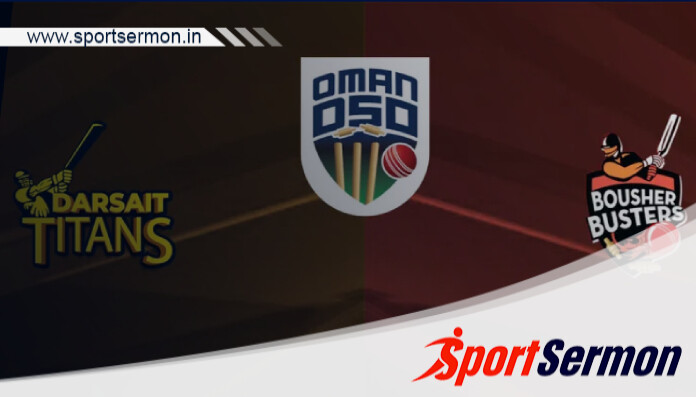 BOB vs DAT Live Score, Eliminator, OMAN D50 League, 2024   BOB vs DAT Live Score, Eliminator, OMAN D50 League, 2024