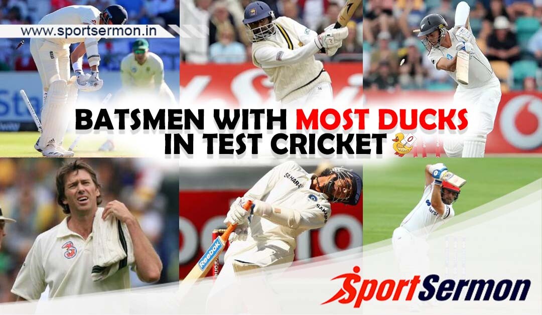 Batsmen with Most Ducks in Test Cricket   Batsmen with Most Ducks in Test Cricket
