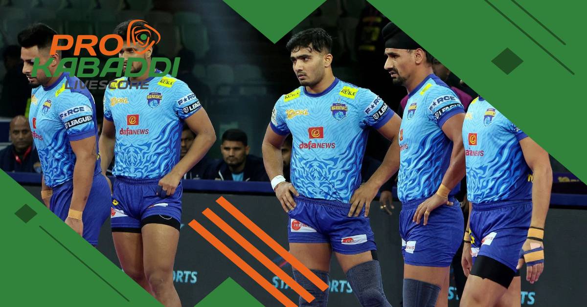 PKL 10 Highlights:Warriors ने दी Titans को बड़े अंतर से मात  