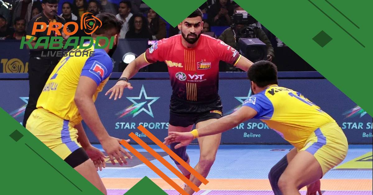PKL 10:Bulls ने करीबी मुकाबले में की Thalaivas पर जीत हासिल  