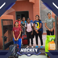राज्य महिला हॉकी एकेडमी का बना नया हॉस्टल, खिलाड़ियों ने जाहिर की ख़ुशी  