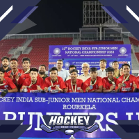 सब जूनियर पुरुष राष्ट्रीय चैंपियनशिप में UP विजेता  