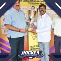 एशियन हॉकी चैंपियनशिप : झारखण्ड में किया ट्रॉफी का अनावरण  