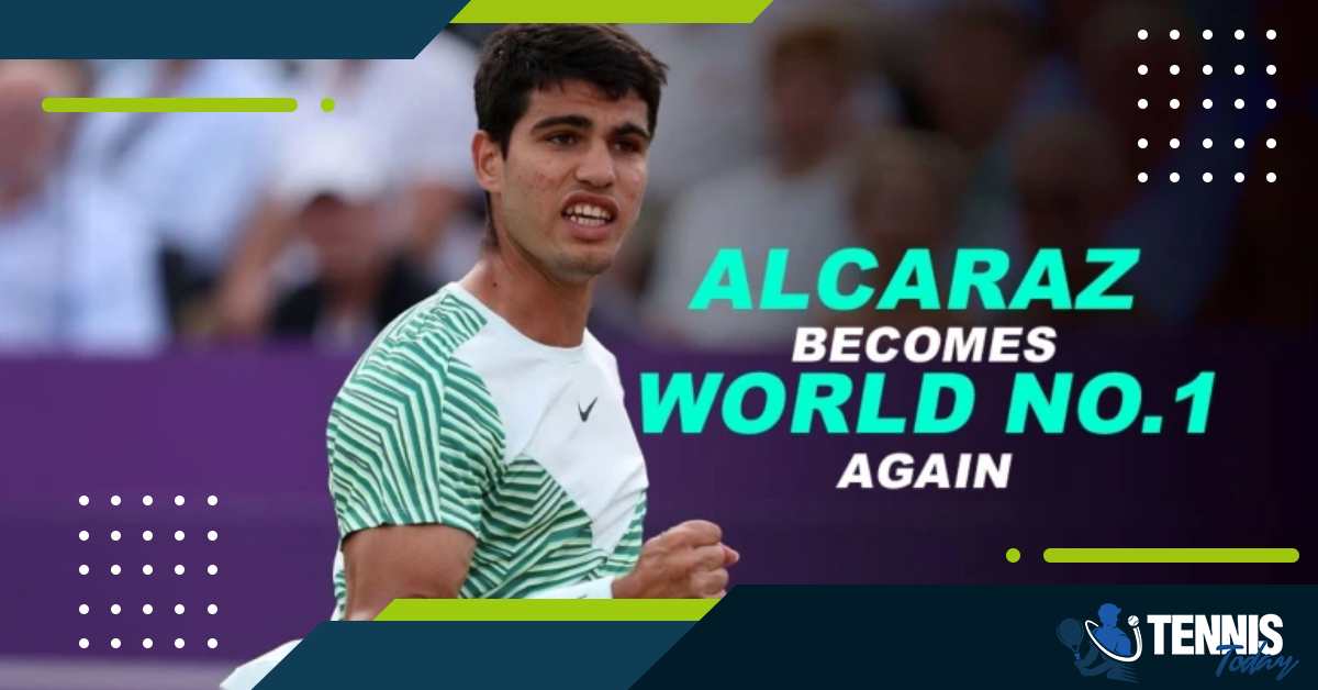 Tennis Rankings: Alcaraz ने फिर से किया नंबर 1 स्थान हासिल  