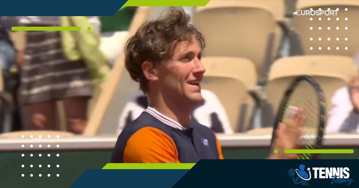 French Open 2023 के दूसरे दौर में पहुंचे Casper Ruud  