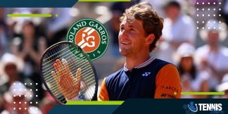 French Open 2023 के क्वार्टर फाइनल में पहुंचे  Casper Ruud  