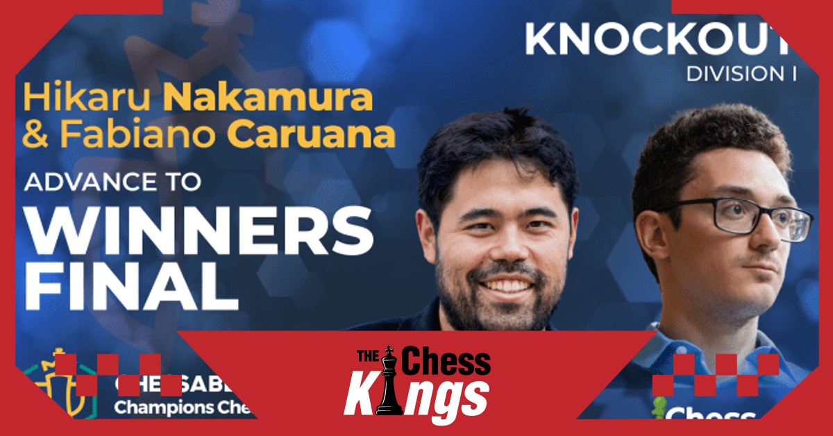 Chessable मास्टर्स 2023:विनर्स फाइनल में पहुंचे नाकामुरा और कारुआना  