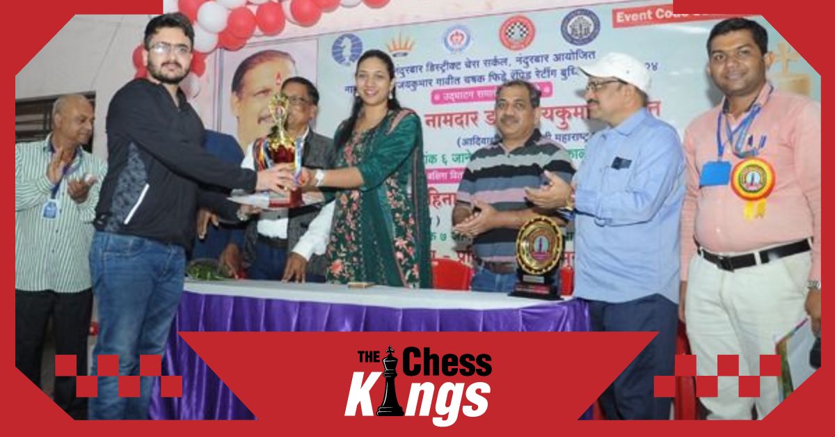 नमित चव्हाण ने जीता Chashak Rapid Rating Open 2024  
