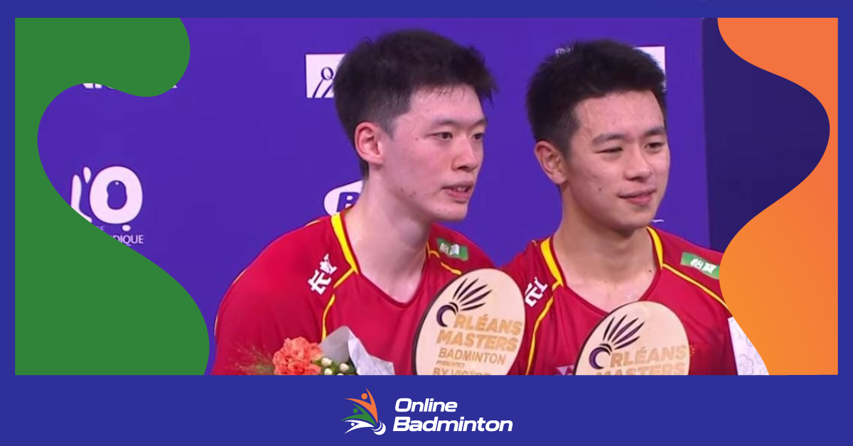 Orleans Masters 2023 : Chen Bo Yang  और  Liu Yi ने अपना पहला वर्ल्ड टूर खिताब जीता  