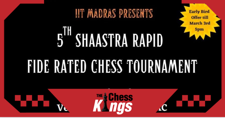 Shaastra IIT Madras में चेस का महाकुंभ  
