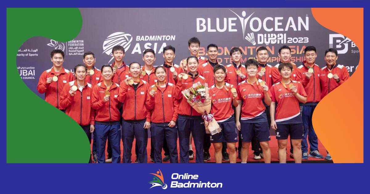 Asia Mixed Team Badminton Highlights: चीन ने दक्षिण कोरिया को हराकर एशिया मिक्सड टीम चैंपियनशिप का खिताब जीता   Asia Mixed Team Badminton Highlights: चीन ने दक्षिण कोरिया को हराकर एशिया मिक्सड टीम चैंपियनशिप का खिताब जीता