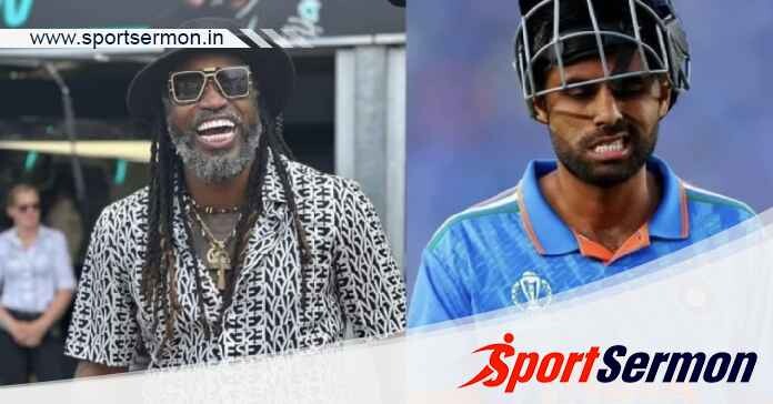 Chris Gayle's sly dig at Suryakumar Yadav’s batting style  