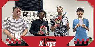 Tyler Scott बनें Chubu Rapid Rating Open 2023 के विजेता  