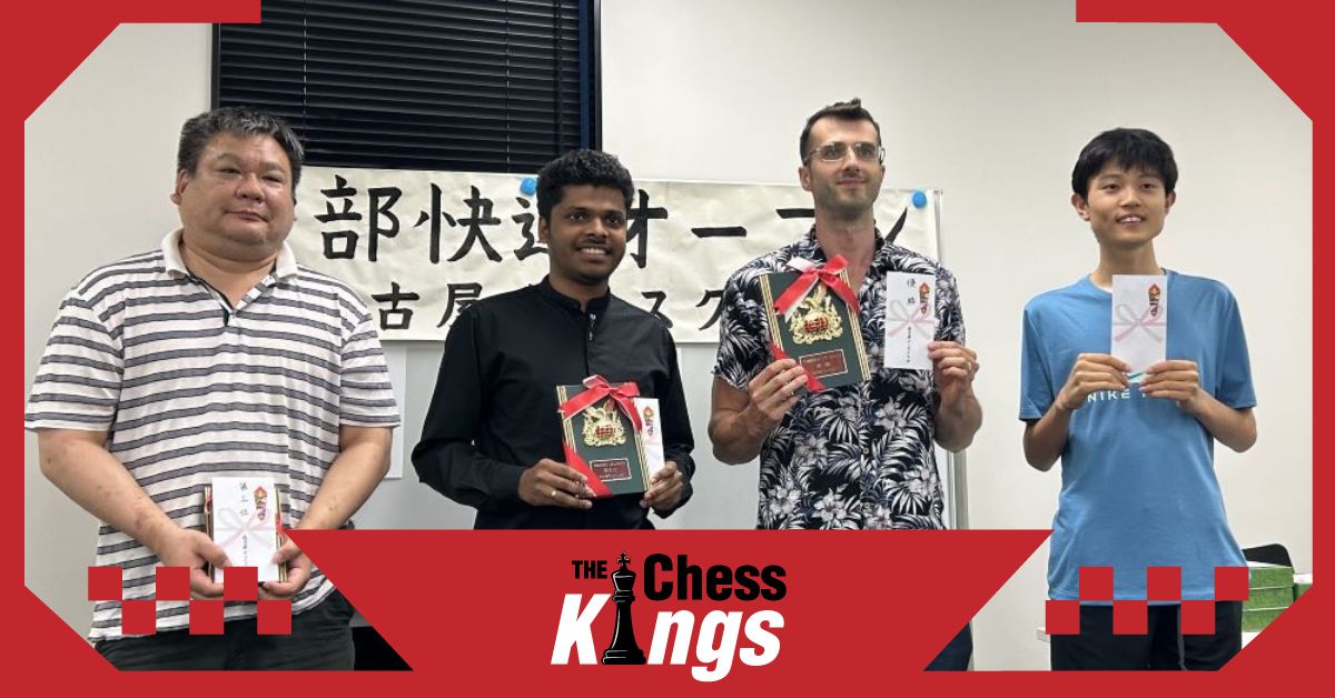 Tyler Scott बनें Chubu Rapid Rating Open 2023 के विजेता  