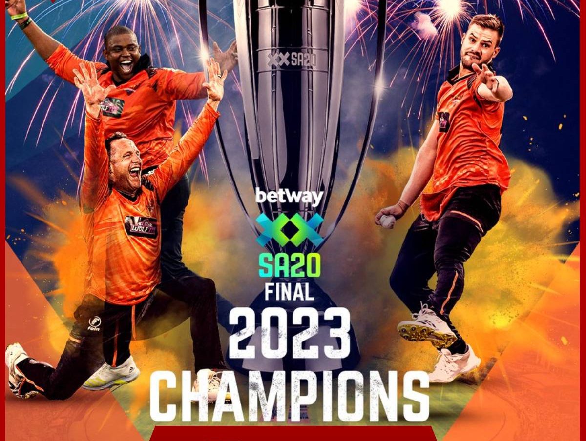SA20 2023: Sunrisers ने जीता साउथ अफ्रीका टी20 लीग का खिताब  